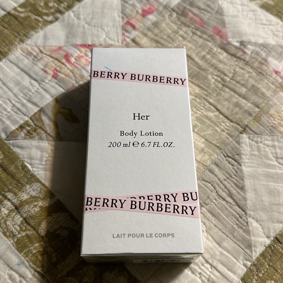 Burberry Skincare Burberry Body Lotion Her 67 Fl Oz Poshmark